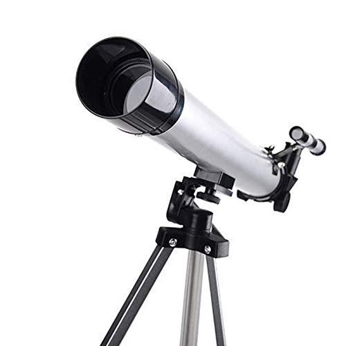 Telescopio refractor 50mm apertura 600mm focal con trípode miniatura 3