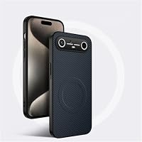 Fegishilly Carbon Fiber Magnetic Case Compatible with Tecno Pova