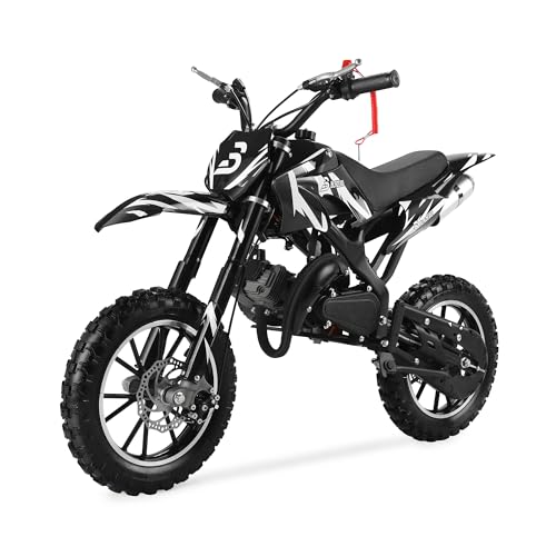 BLAZEGO 49cc Kids Dirt Bike, 2-Stroke Gas Powered...