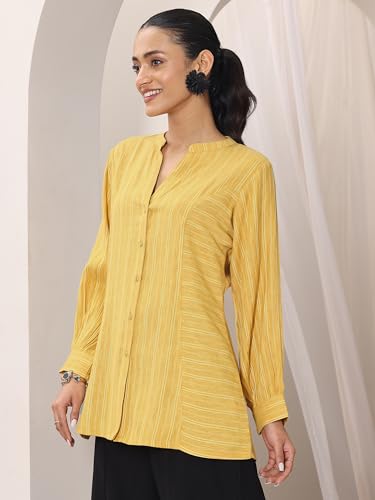Image of Libas Solid Silk Blend Straight Kurta Set for Women Suit