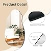 TRAHOME 32'' x 18'' Irregular Asymmetrical Wall Mirror for Living Room Bathroom Entryway, Modern Decorative Mirror Hanging