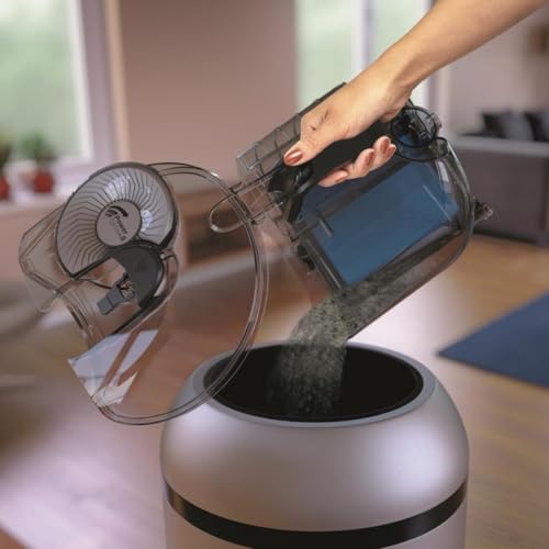 Philips PowerPro Expert Beutelloser Staubsauger – Kompakt, 900-W-Motor, PowerCyclone 8 Technologie für starke Saugleistung, Multi-Oberflächen-Reinigung, Allergy Lock, Super Turbo Bürste (FC9745/09)