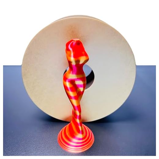First Choice, IKSYTEM Candy 3D Printer Filament, Great for Making Eye, Gorgeous Red Gold Silk PLA Multicolor Filament for Stunning 3D Prints, 1.75mm ±0.02mm, 1kg/2.2lbs