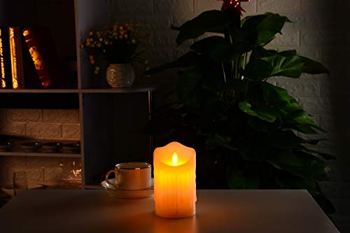 UNIVELA Candele senza fiamma con timer remoto a 10...