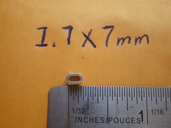 200 PCS. WIRE LEADER OVAL ALUMINUM CRIMP SLEEVES 250 LBS. TEST 1.7X7MM .067 ID. for Toothy Critters, Rigging Baits and Lures for Saltwater & Freshwater.…