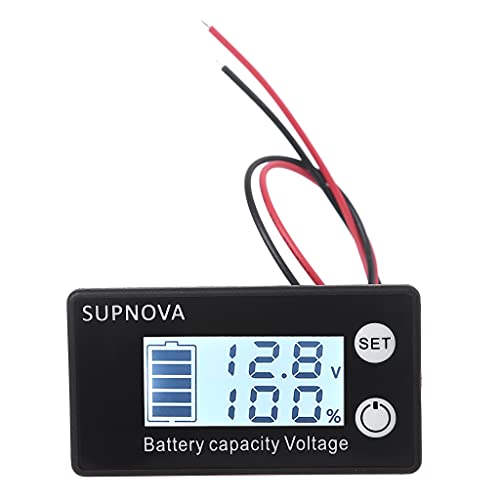for 7-68V 12V 24V 48V 60V Battery Capacity Tester Car Motorcycle Digital Voltmeter Gauge