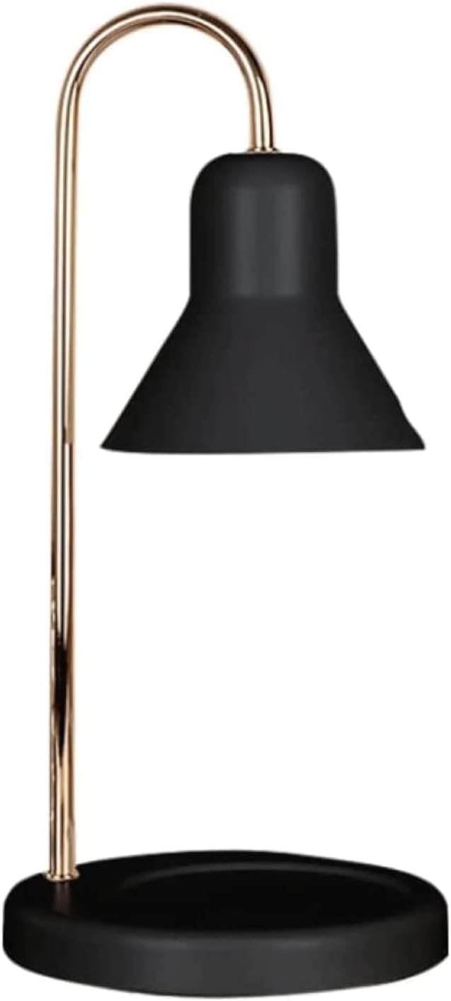 Vintage Candle Lamp Dimmable Candle Warmer Lamp with 2 Bulbs and Timer Melting Wax Lamp for Aromatherapy Living Room Decor