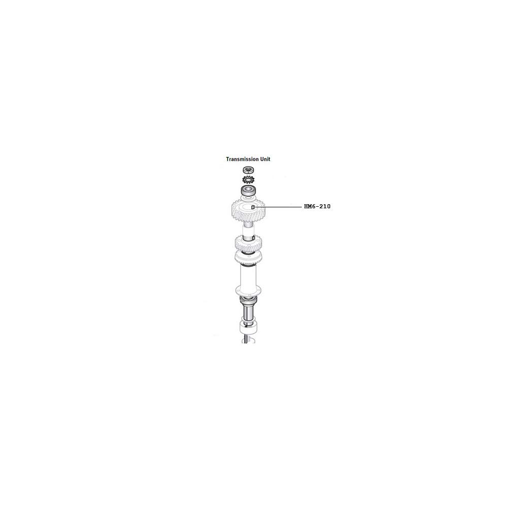 ALFA InternationalHM6-210 Upper Planetary Key for Hobart Mixers (Pack of 2) (Pack of 2)