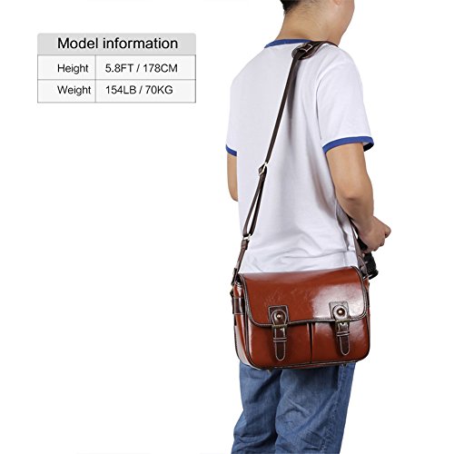 Koolertron - Borsa a tracolla, impermeabile, in