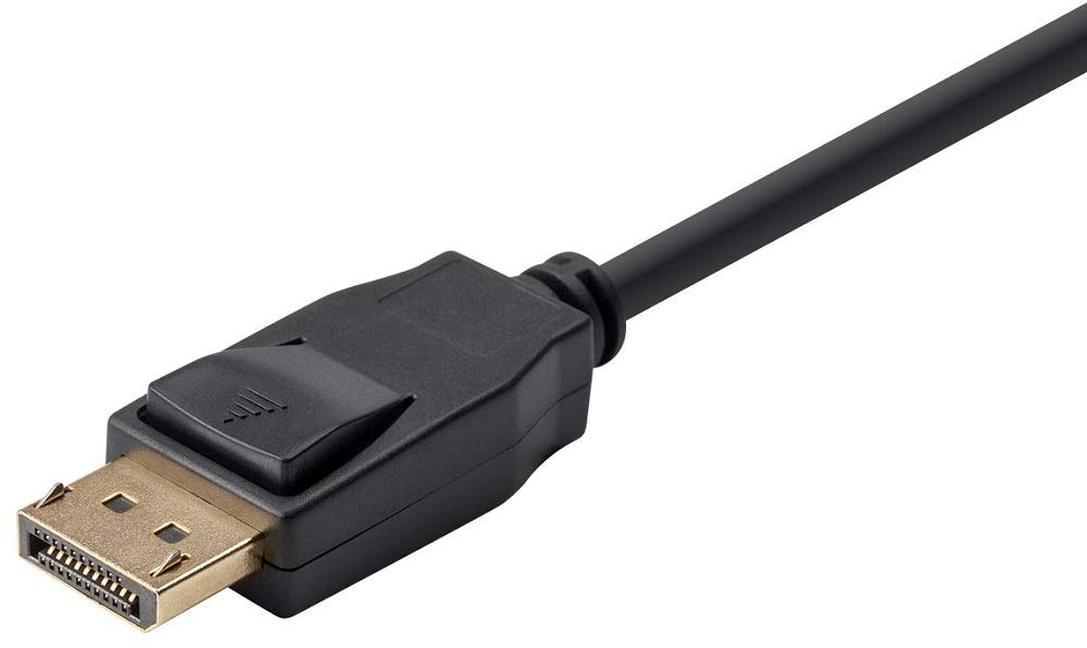 Monoprice Mini DisplayPort 1.2 to DisplayPort Cable - 10 Feet, 4K Capable, Supports 3D Video - Select Series (Pack of 2)