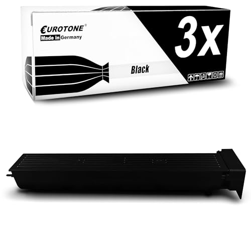 Toner noir TN-613K haut de gamme Eurotone compatible Konica Minolta Bizhub C652 C552 tripack