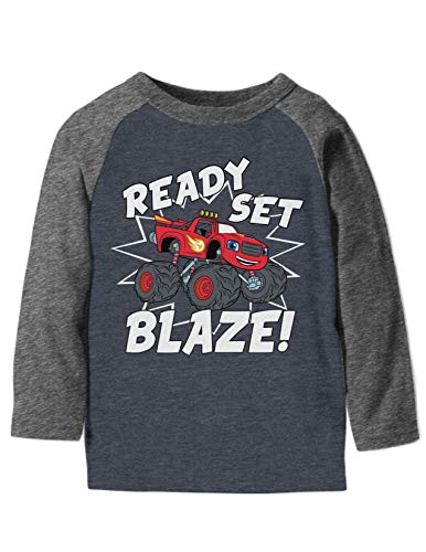 Jumping Beans Toddler Boys 2T-5T Blaze Ready Set Graphic Tee 4T Navy