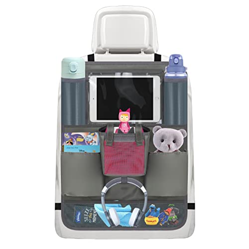 Annmore Rückenlehnenschutz Organizer mit Tasche für Toniebox, Hörfiguren...