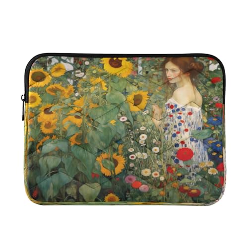 Funda para portátil de 13-14 pulgadas con tela impermeable