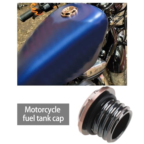 Bouchon de Réservoir pour Harley Davidson Sportster XL 1200 883 1996-2015 Bronze
