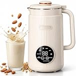 Nut Milk Maker, Automatic Almond Milk Machine for Homemade Plant-Based Milk, Oat, Soy, with 8H Keep Warm Function and Self Cleaning (1200ml)
