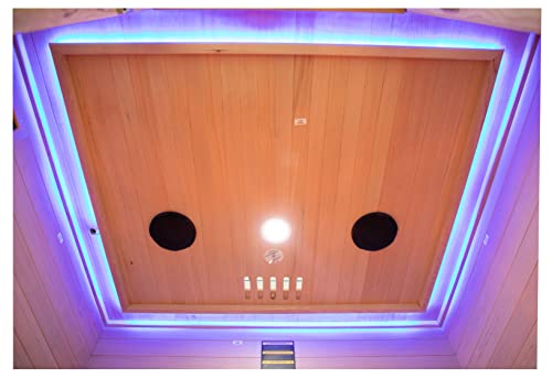 Holl's, Hybrid-Sauna aus 2 Sitzen komplett 3,5 kW Holls, Garten, Schwimmbäder, Spas und Accessoires, Außensaunen und Ersatzteile, Saunen, HL-VS02-PK