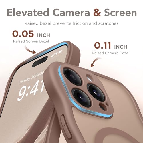 Coque ondulée pour iPhone 14 Pro MagSafe mignonne et antichoc - 6