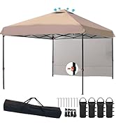 Amazon | ApeexCanopy ワンタッチタープテント 【軽くて丈夫