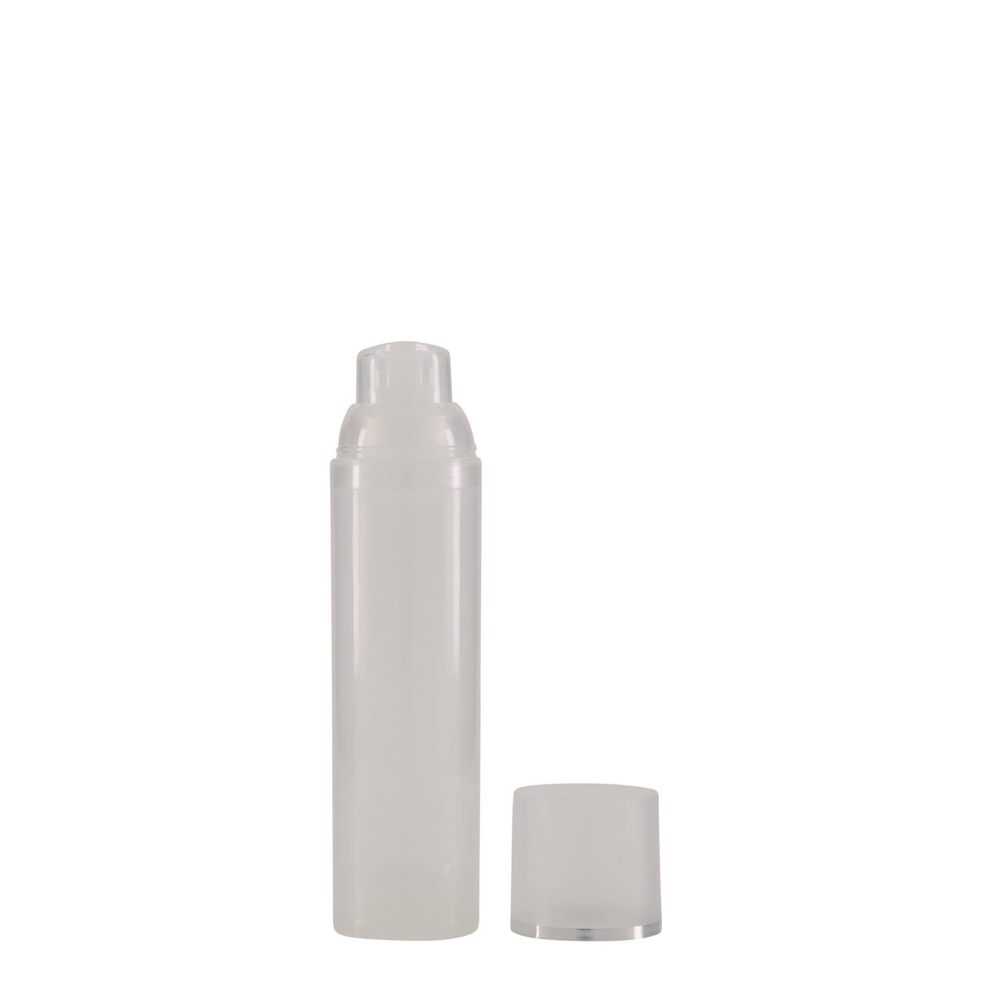 Dozownik Airless Mezzo 75 ml z tworzywa sztucznego PP w zestawie 24 szt. do kremów i delikatnych formuł