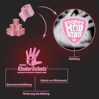 ROOSA® Toilettenpapier 8er Pack | supersoft rosa | 3lagig 130 Blatt | Tiktok Star Beat Mörker | Klopapierkönig (8x rosa) – Ansicht 6