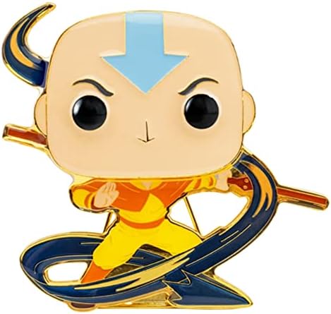 Funko Pop! Pin: Avatar: The Last Airbender - Aang with 1/12 Chance of Chase image 3