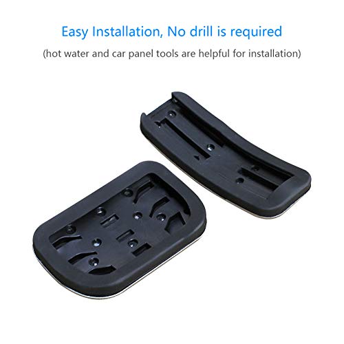 Gas Brake Pedal Pad Cover Accessories Compatible With 2013-2020 Ford Fusion Lincoln Mkz #TOP3