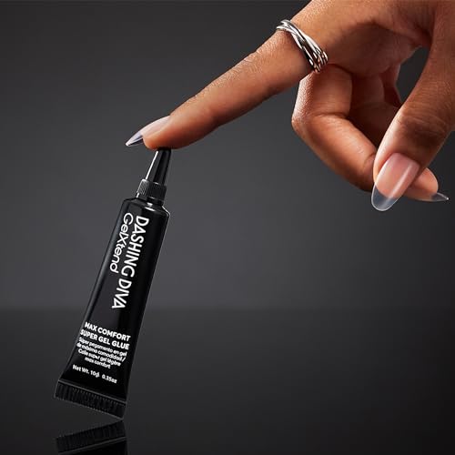 Dashing Diva Super Gel Glue - GelXtend Nail Glue for Nail Tips - Superior Adhesion, No Primer Needed - 10g - Thumbnail 2