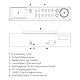 Regent Cucina 200 Küchenradio Unterbau Dab Radio mit Bluetooth FM/DAB+ Radio mit Led Leiste Küche, Farbdisplay, Küchen Timer mit 2 Alarmen, Perfektes Unterbauradio für die Küche, Farbe: Schwarz