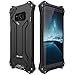 Galaxy S8 Plus Metal Case, LIGHTDESIRE Slim Shockproof Rugged Military Aluminum Cover Shell with Edge Protection and Anti-Slip Side Grip for Samsung Galaxy S8 Edge+ (Black)