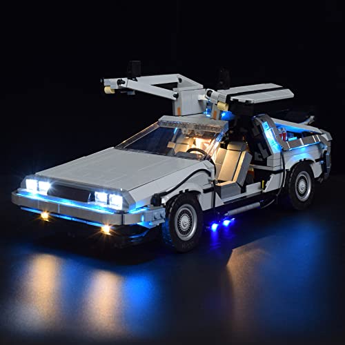 Sunery Licht-Set für Lego Delorean DMC-12 10300 - LED Beleuchtungsset Kompatibel Mit Lego 10300 (Ohne Lego Modell) – Bild 8