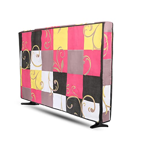 Image of Transparent LCD /LED T.V Protector Cover with Zipper Enclosure for 32 Inch Suitable for All Major Brand & Model (Color-Multi,Size-29x3x19 Inches)