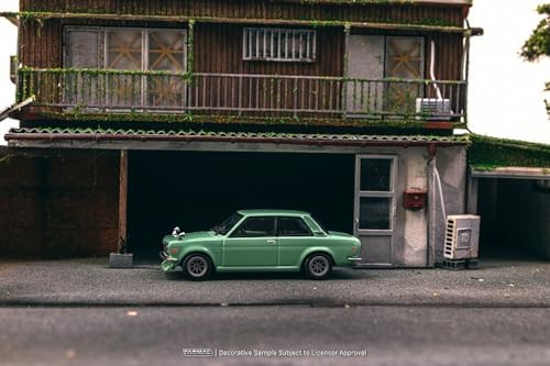 Modelo a escala 1:64 Light Green Road64 Series miniatura 2