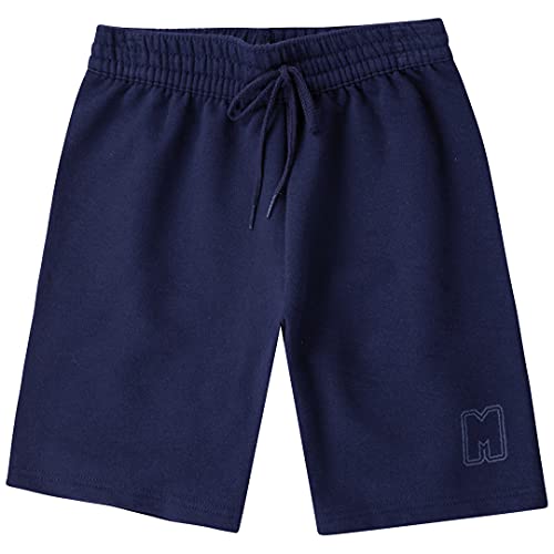 Bermuda em moletom leve, Marisol Play, Meninos, Marinho, 8