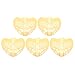 Produktbild 5PCS 3D Silikon Staubmasken Atemschutzmasken Bracket, Dustproof Breathing Filtermaske Gesichtsmasken Staub-Maske Holder für Atem Erhöht Raum Filter Mundschutz Support