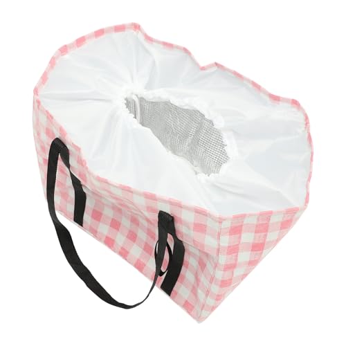 ROMISBABA Bolsa de Picnic Portátil Aislamiento Térmico, Gran Capacidad, Tela No Tejida Resistente y Diseño de Cordón para Viajes de Camping y Comida