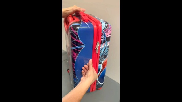 Fast Forward Hello Kitty Kids 20" Hard-Side Spinner Luggage Set – Lightweight Carry-On Suitcase With Matching Beauty Case