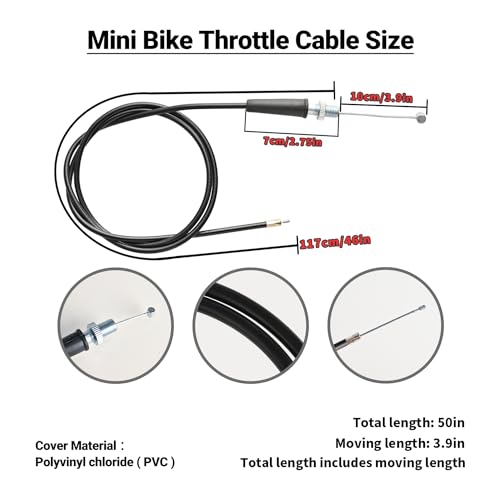 Image of VM22 Carburetor Carb Predator 212 carburetor Throttle Cable Handle Grips and Cable Set 22 mm /0.87 With 38mm Air Filter And 26mm Inlet Pipe Main Jets Kit (Black)