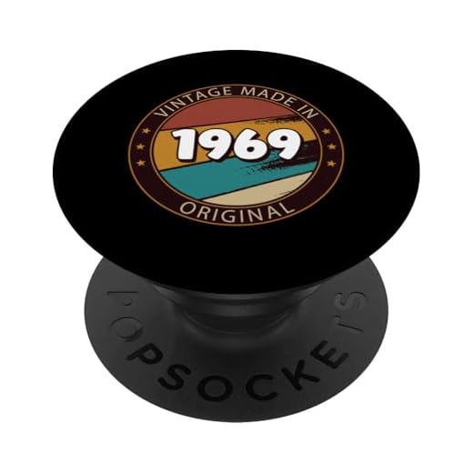 1969 Cumpleaños PopSockets PopGrip Intercambiable