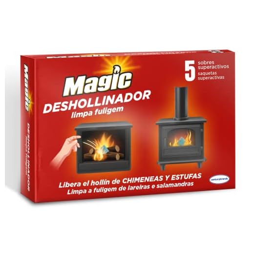 Magic Quitahollín Chimeneas/Estufas, 5 sobres