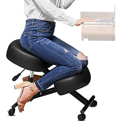 Himimi Ergonomic Kneeling Chair with Memory Foam Cover