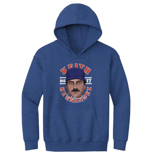 500 LEVEL Keith Hernandez Kids Hoodie - Keith Hernandez Face