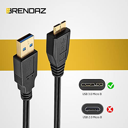 Usb 3.0 Interface Cable, Usb 3.0 A To Micro B Compatible With Canon Eos-1D X Mark Ii, Eos 7D Mark Ii, 5Ds, 5Ds R, Eos 5D Mark Iv Dslr, Nikon D5 D850 D810A D810 D500, Fujifilm Gfx 50S, X-T2 Dslr Camera #TOP1