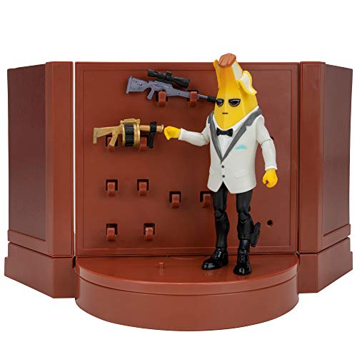 Fortnite Agent’s Room , Includes 2 (4-Inch) Articulated Agent Peely Figures, Playset With Secret Passageway, Legendary Accessories, Weapons, Accessory Storage #TOP4