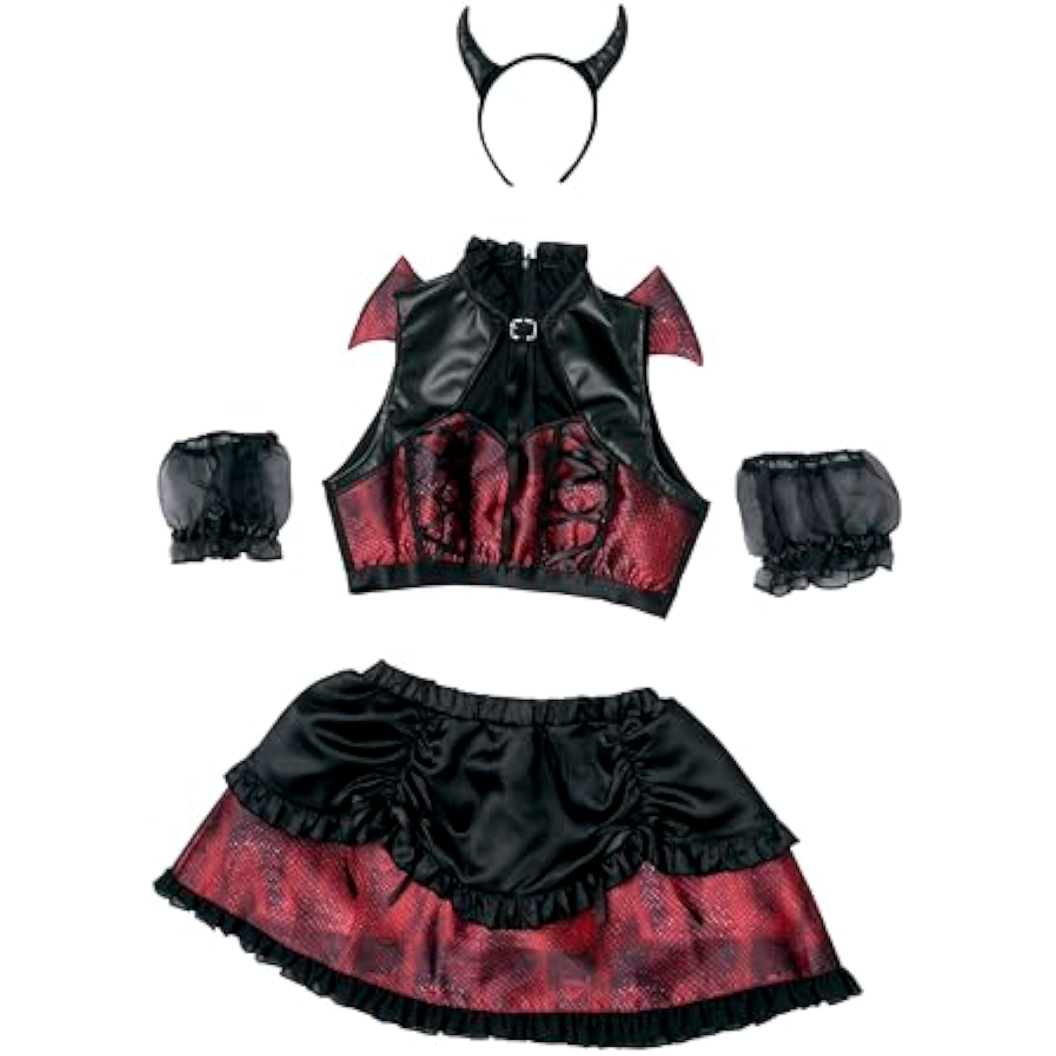 クリアストーン(Clearstone) コスプレ ハロウィン 干支 セパレートドラゴン レディース ブラック 詳細画像5