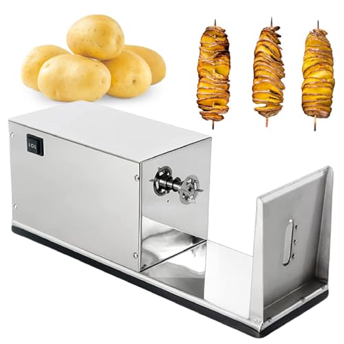 Cortadora eléctrica de papas de acero inoxidable