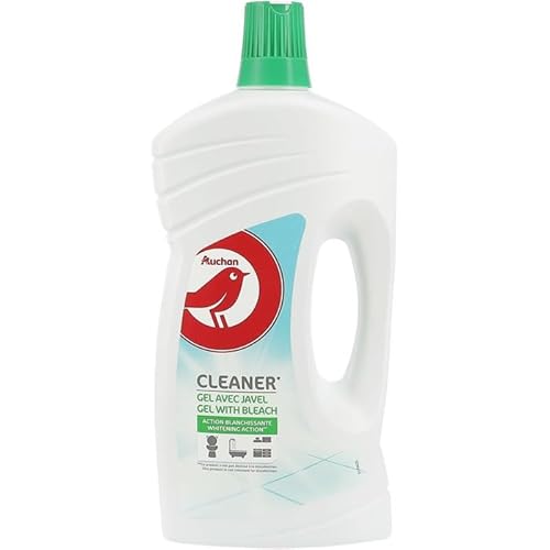 AUCHAN Gel nettoyant javel WC et multi-usages 1 L