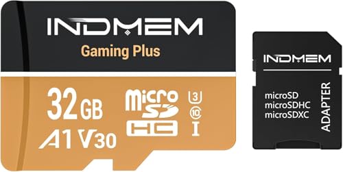 Micro SD Card 32GB High-Speed Performance (90MB/s Read, 25MB/s Write), Compatible with DSLR, Drone,...