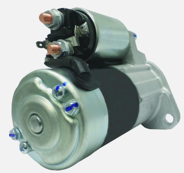 Premium 12V 8T CW Starter Compatible with Hyster Lift Truck H25XL H35XL H40XL H50XL H60XL M4121G Mazda Gas 1985-2006 Yale Lift Truck GE F2 GE FE GE UA GE VA Mazda Gas 1999-2006 M0T92581 FFSN-18-400