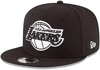 NBA Los Angeles Lakers Men's 9Fifty Snapback Cap, One Size, Black